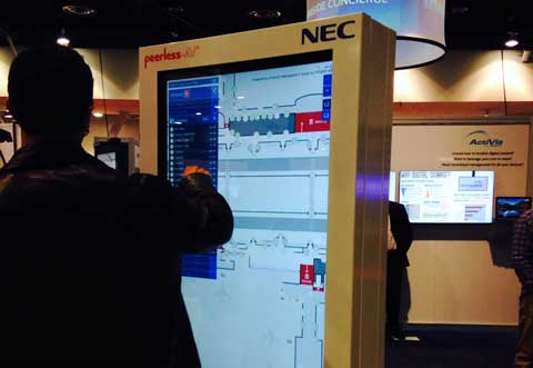 Interactive Directory Display with Google at DSE 2015