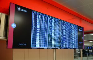List of flights and their status at Boston Logan Airport Terminal C
